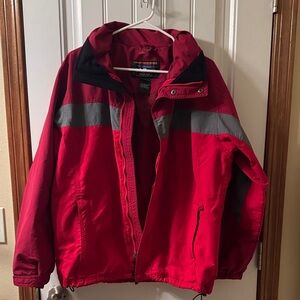 L.L. Bean Vibrant Red Men's Outerwear